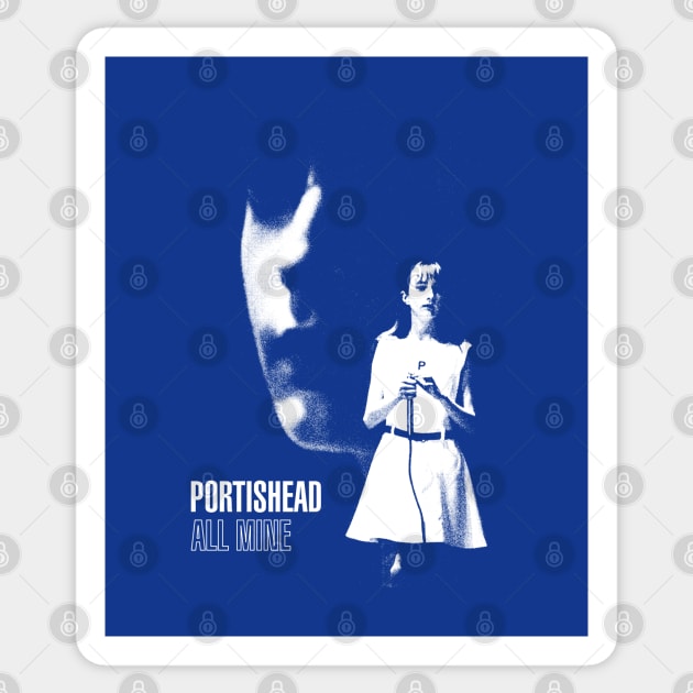 Portishead Sticker by Elemental Edge Studio